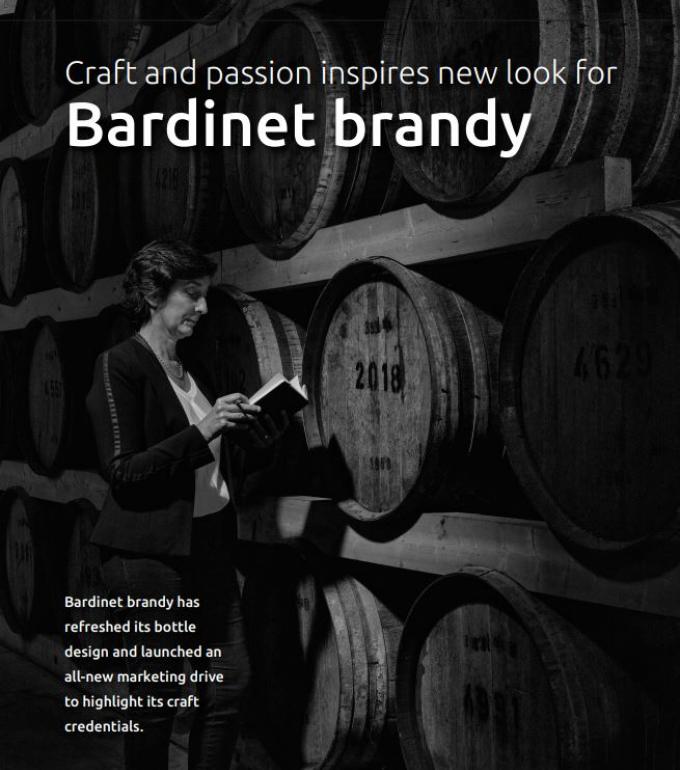Bardinet brandy Press